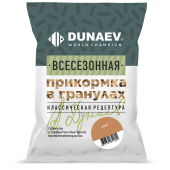 Прикормка DUNAEV 0,75кг Карп Клубника Гранулы