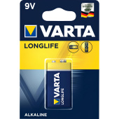 Батарейка 9V Крона  Varta Longlife 6LR-61