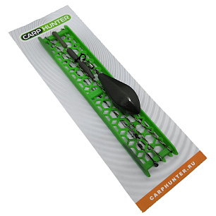 Готовый карповый монтаж ''Безопасная клипса'' CarpHunter груз ''Горизонт''