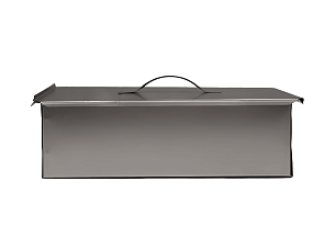 Коптильня ''Гурман-1'' 350х250х180х100мм черн. без поддона