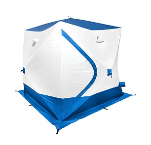 Палатка зимняя куб СЛЕДОПЫТ, 2,15х2,15 м, цвет синий PF-TW-37